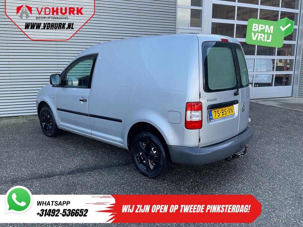 Volkswagen Caddy 2.0 SDI EXPORT ONLY Airco/ Cruise/ Trekhaak, Auto's, Cruise Control, Bedrijf, Zilver of Grijs, Te koop