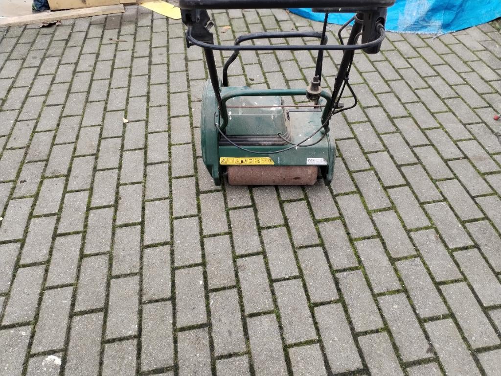 Elektrische grasmaaier, Tuin en Terras, Grasmaaiers, Ophalen, Gebruikt, Elektrische grasmaaier, Elektrische starter