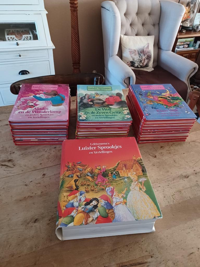 Lekturama's sprookjes 27 boeken en bijhorende  cassettes, Enlèvement ou Envoi