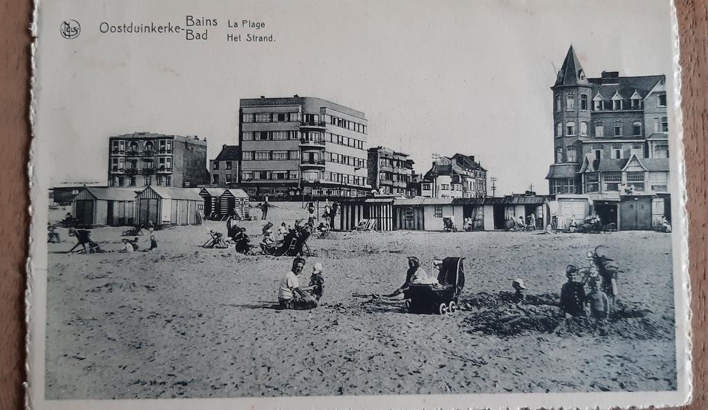 OOSTDUINKERKE LA PLAGE STRAND 1950, Ophalen of Verzenden
