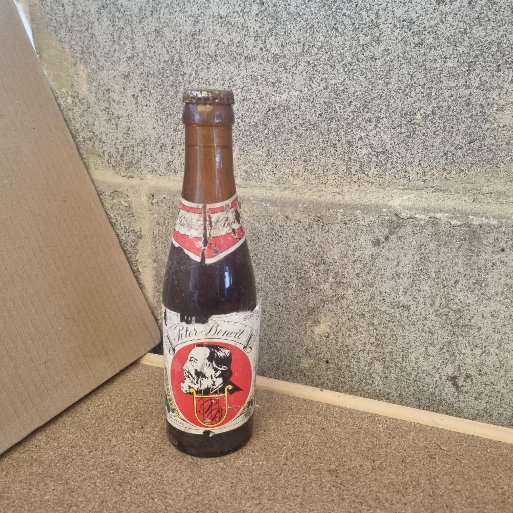 Bouteille de bière Peter Benoit, Ophalen of Verzenden, Gebruikt, Flesje(s), Overige merken