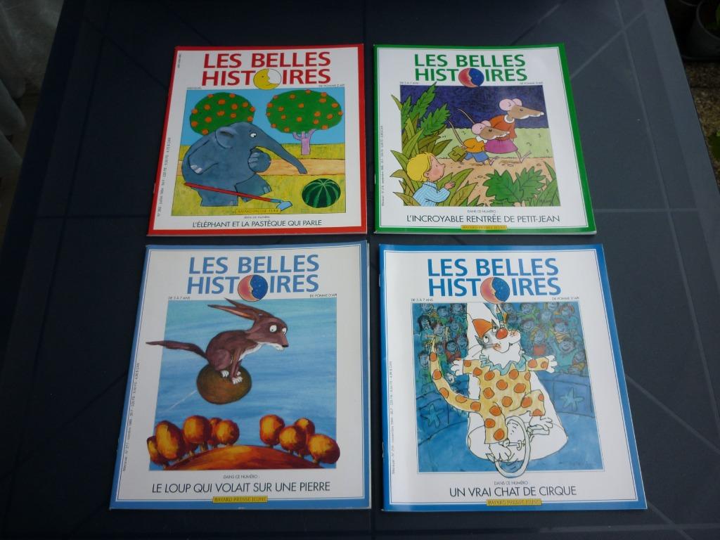 Lot de 10 livres enfant - Les Belles Histoires entre 1994/97, Livres, Enlèvement ou Envoi, Utilisé