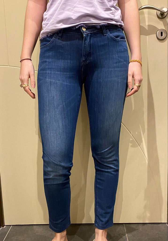 Jeans Wrangler, Blauw, W28 - W29 (confectie 36), Gedragen, Wrangler