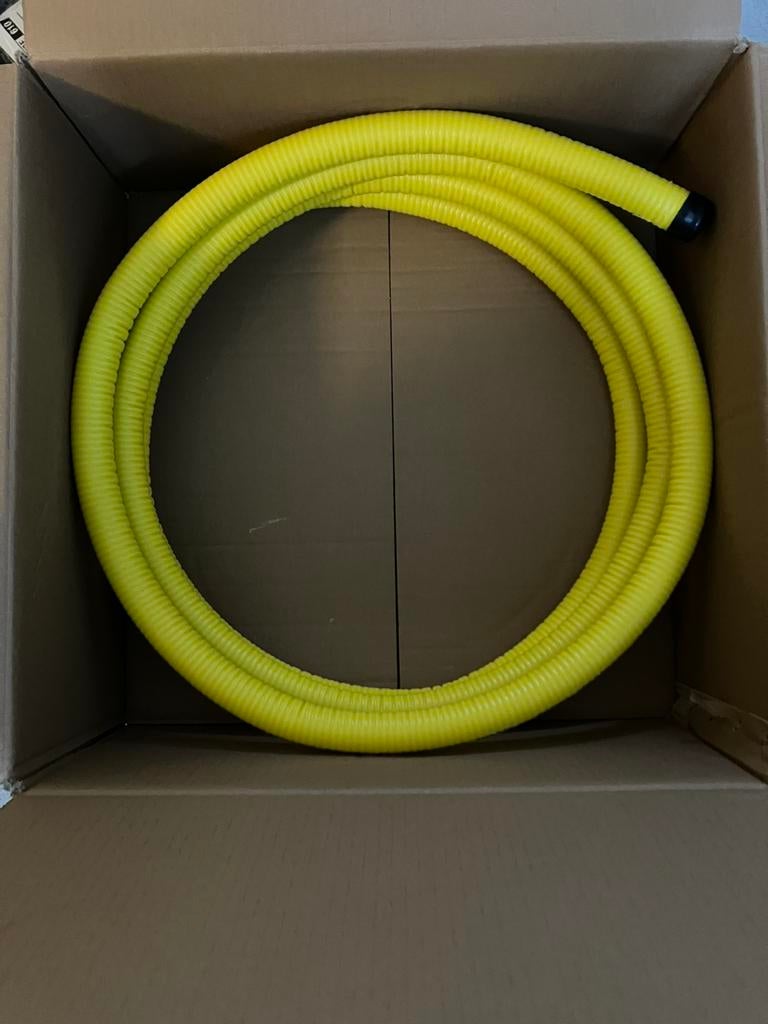 Canalisation de gaz flexible DN25 PLT Paktermo de 5 mètres, Enlèvement, Neuf