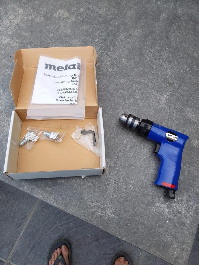 Metabo Pneumatische boormachine BM 310, Ophalen, Nieuw