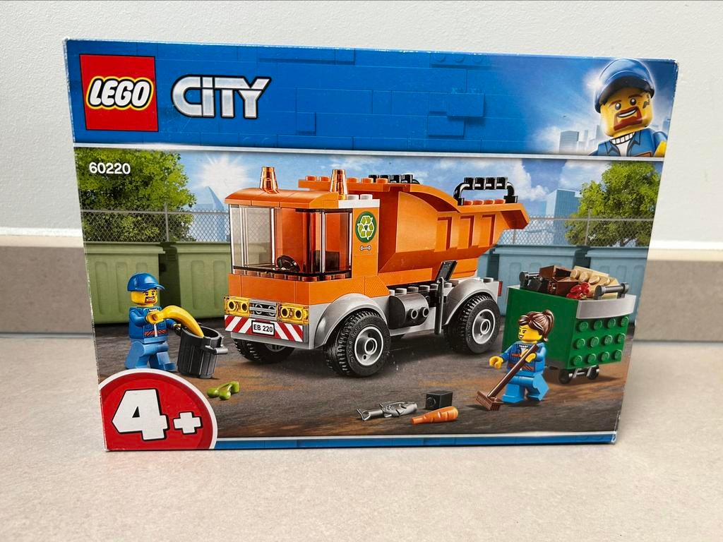 LEGO City 4+ Vuilniswagen 60220, Ophalen, Lego
