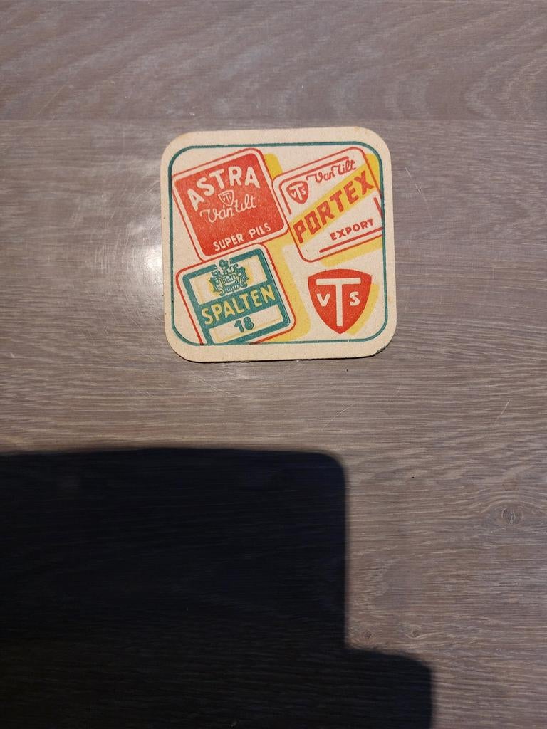 Oud bierviltje brouwerij Van Tilt Leuven, Verzamelen, Ophalen of Verzenden