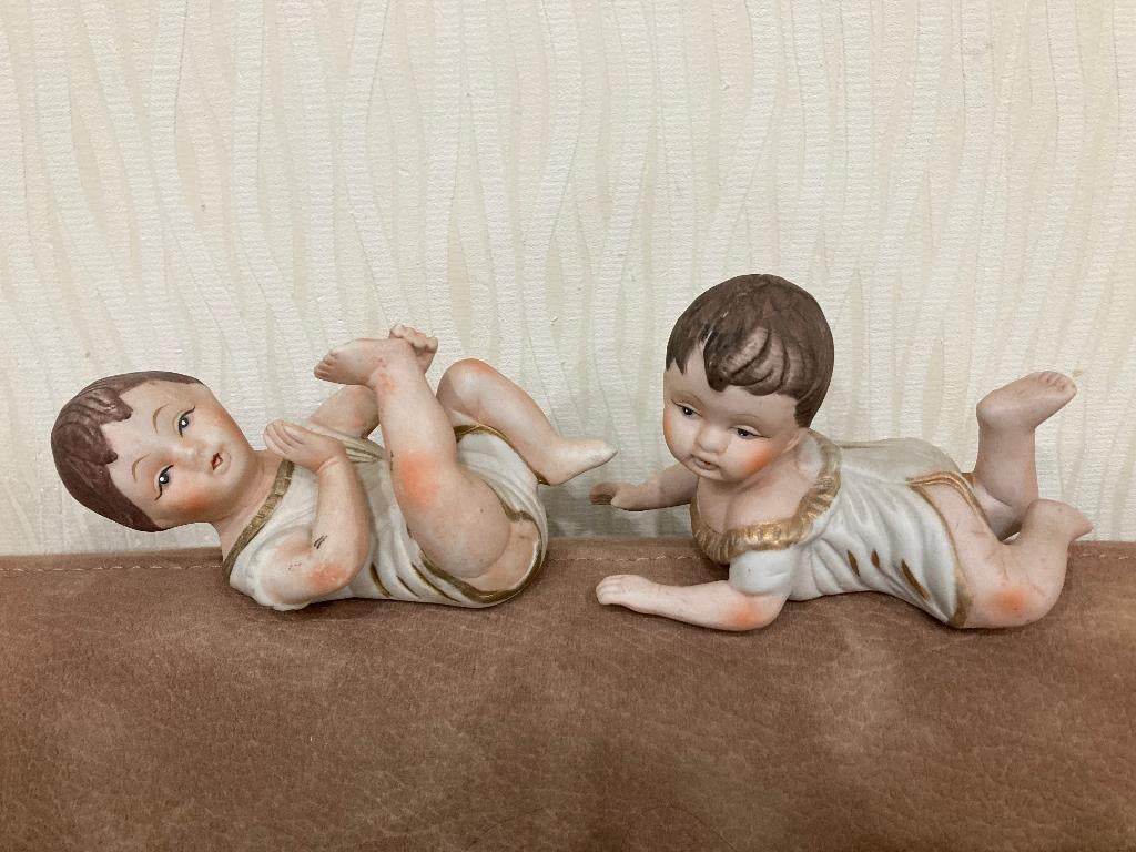 twee porseleinen piano figuurtjes, Enlèvement ou Envoi