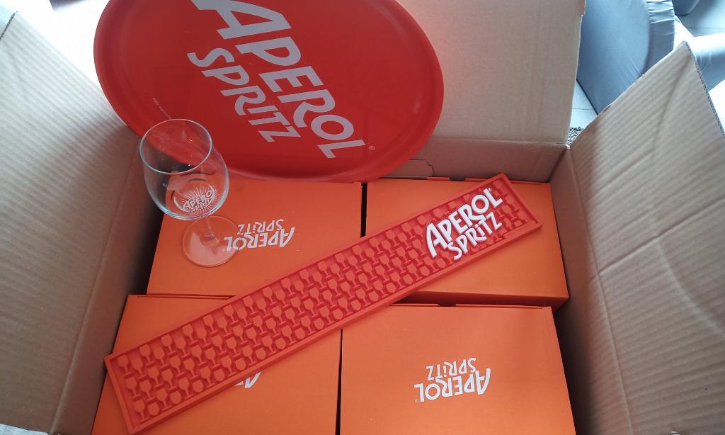 Aperol Spritz Glazen - partyset, Verzamelen, Glas en Drinkglazen, Ophalen