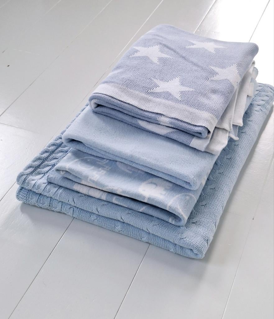 Dekentjes voor babybedje - kinderwagen, Kinderen en Baby's, Ophalen of Verzenden, Zo goed als nieuw