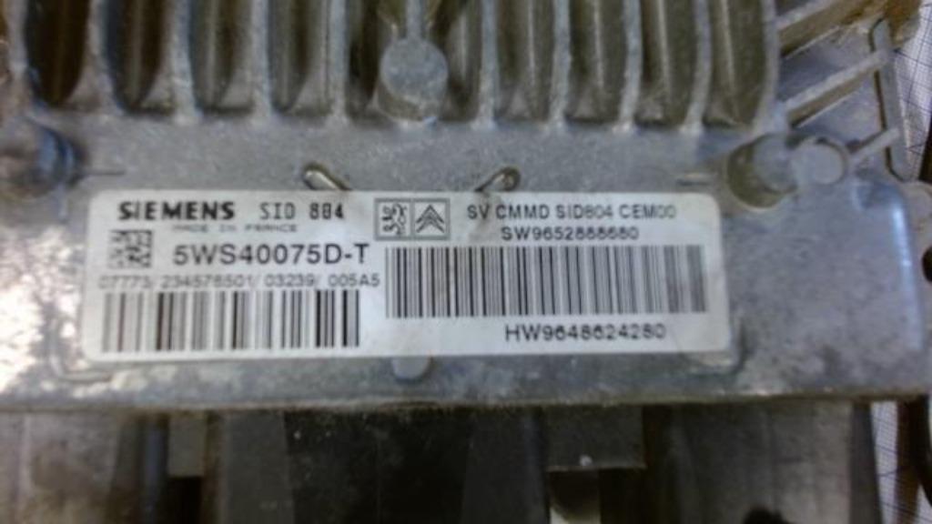 Boitier moteur Citroën C2 1.4HDi 50kw  9652888680 (606), Enlèvement ou Envoi, Utilisé, Citroën