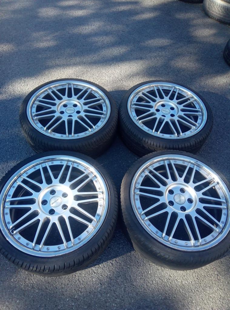 4 ROUES JANTES ALU AVEC PNEUS 20 POUCES 5X114.3, Autos : Pièces & Accessoires, Enlèvement, Utilisé, Hyundai