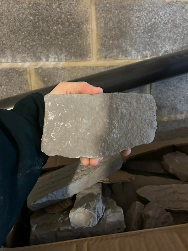 Plaquette fausse pierre décorative, Bricolage & Construction, Enlèvement, Comme neuf