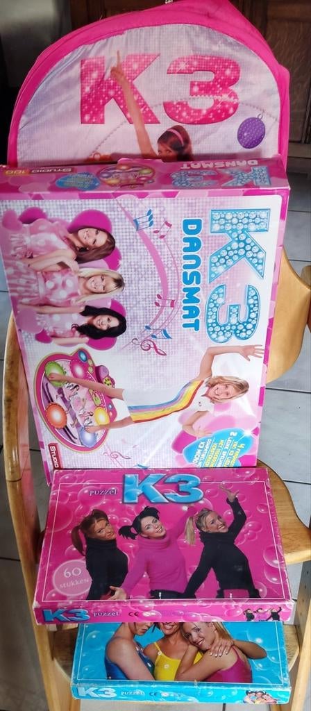 K3 Funpakket – Dansen, puzzelen en opbergen in stijl!, Ophalen, Zo goed als nieuw