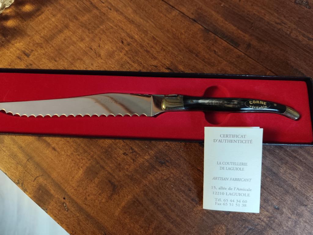 Couteau Laguiole, Enlèvement ou Envoi