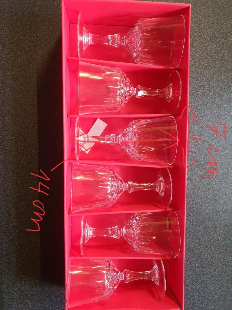 Cristal d'arques 40 pièces