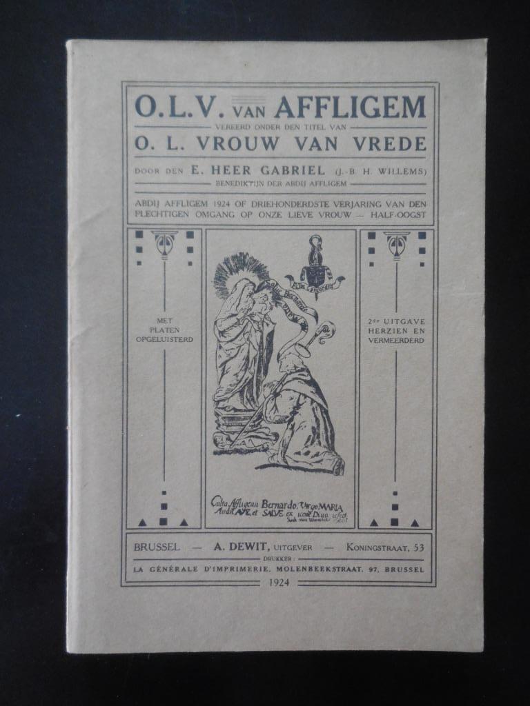 AFFLIGEM - 'O.L.V. van Affligem' 1924, Ophalen of Verzenden, Zo goed als nieuw