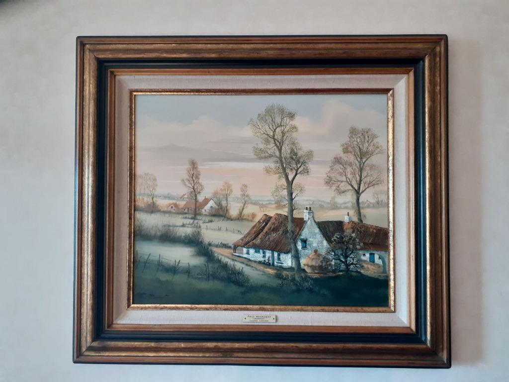Schilderij Landschap Paul Boonaert, Ophalen