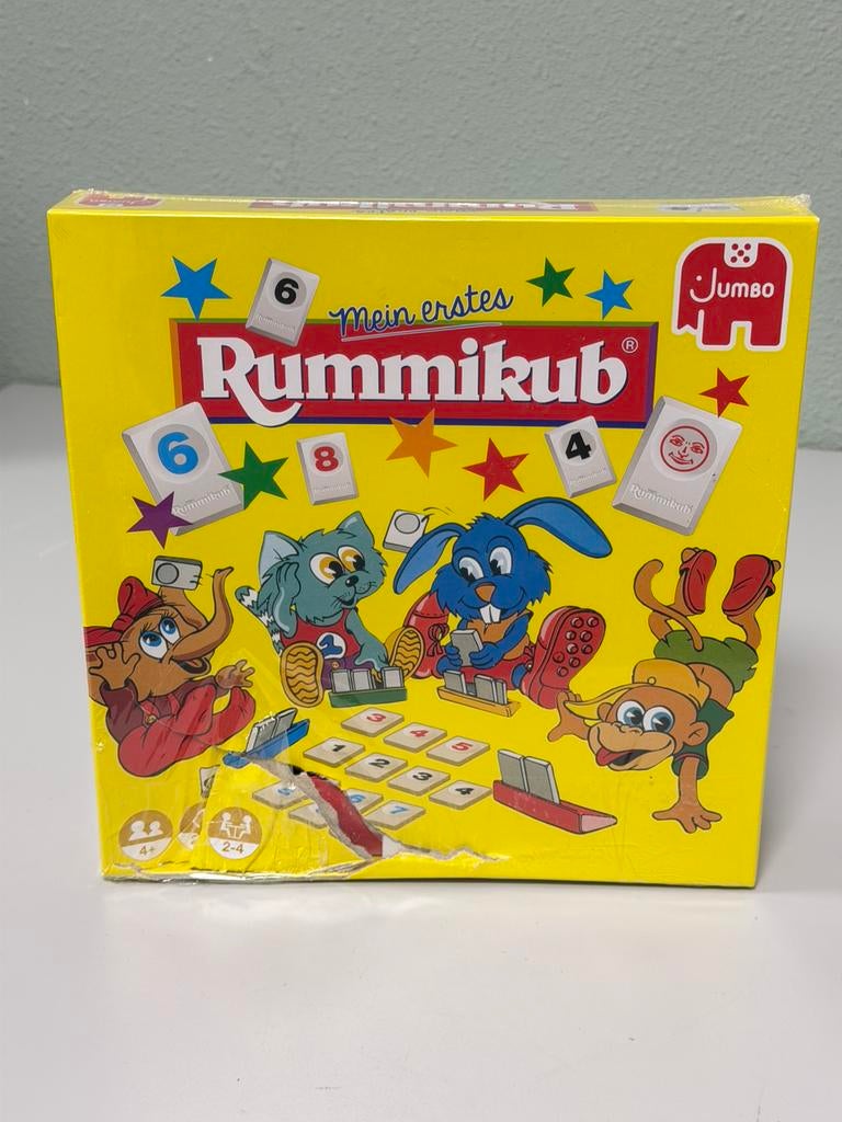 Jumbo My First Rummikub New - jeu de société (allemand), Hobby & Loisirs créatifs, Jeux de société | Autre, Neuf, 1 ou 2 joueurs