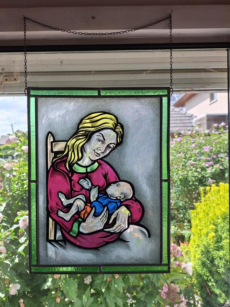 Glasraam 1 loden omkadering, Enlèvement, Comme neuf