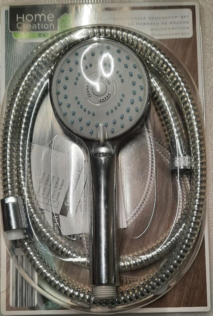 Set de pommeau de douche, Enlèvement, Neuf, Chrome, Douche