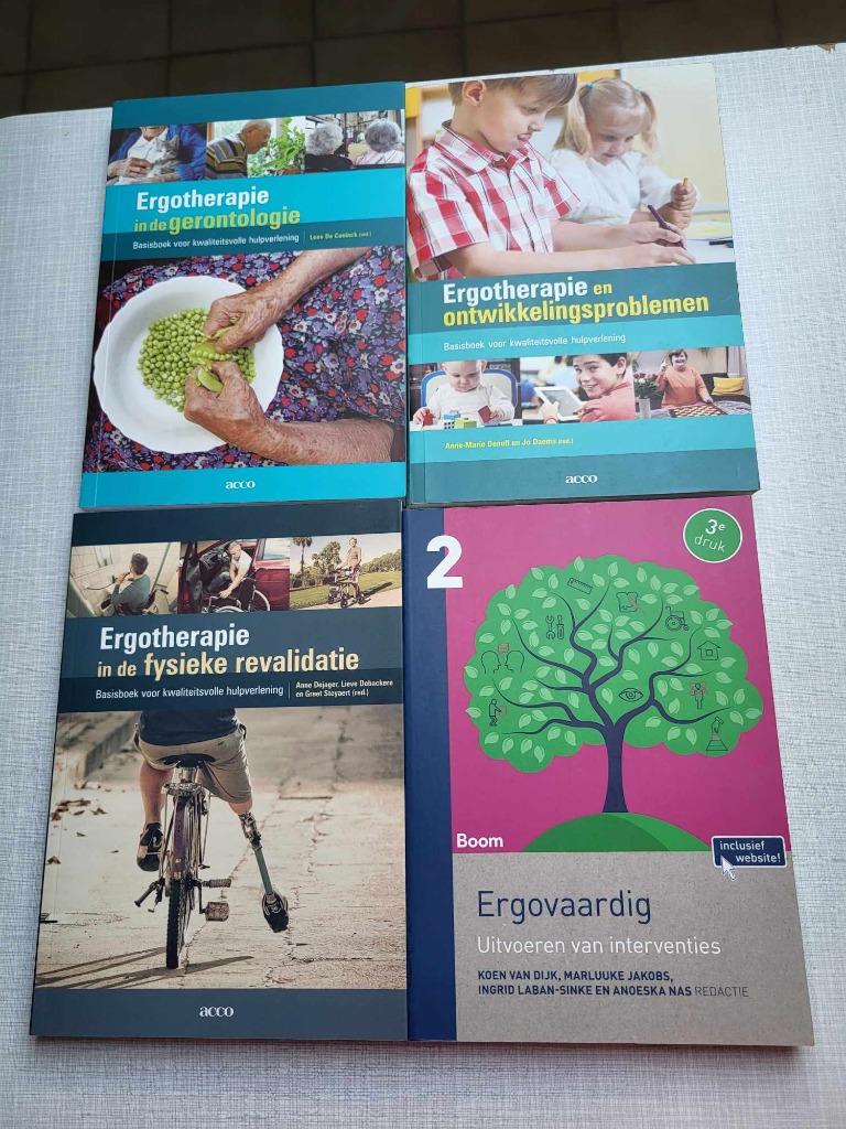 Studieboeken Ergo / Ergotherapie, Boeken, Studieboeken en Cursussen, Ophalen, Zo goed als nieuw