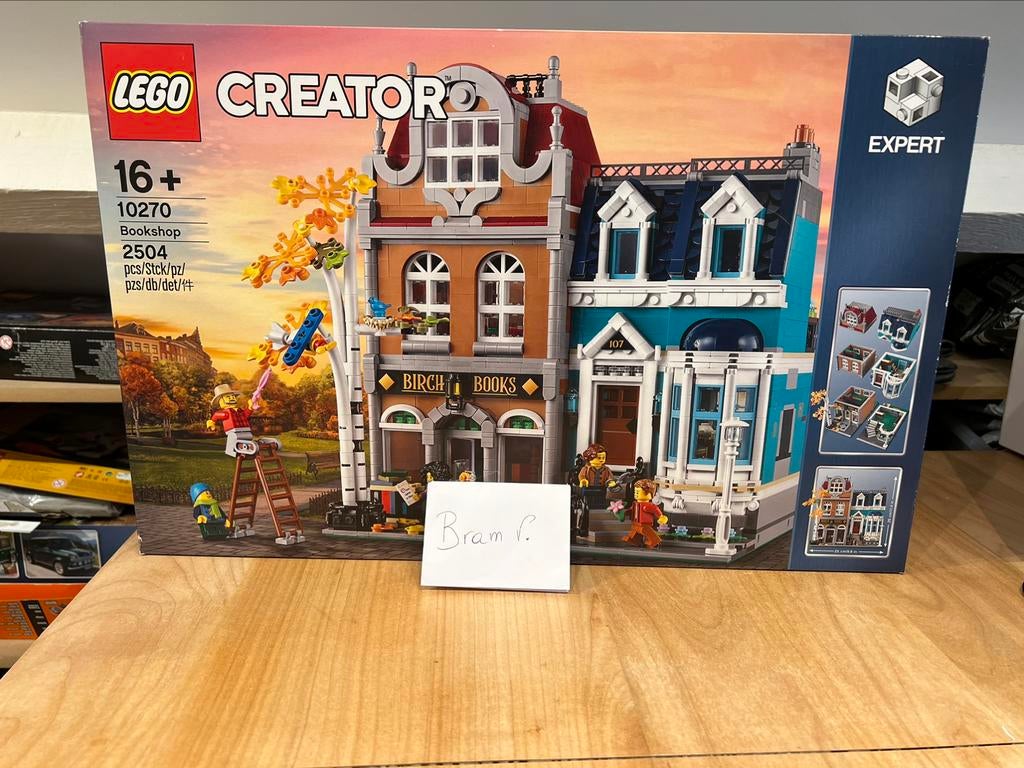 Lego 10270 bookshop sealed, Ophalen of Verzenden, Nieuw, Complete set, Lego
