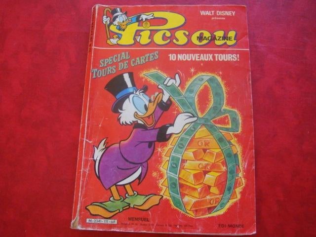 Livres Bandes dessinées Picsou Très ancien 1981, Livres, Envoi, Utilisé, WALT DISNEY