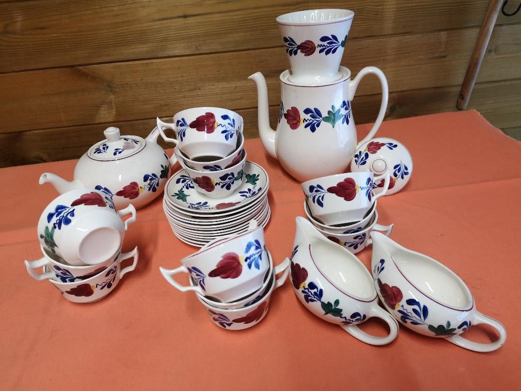 service à thé & café Boerenbond, 28 pièces, Enlèvement ou Envoi