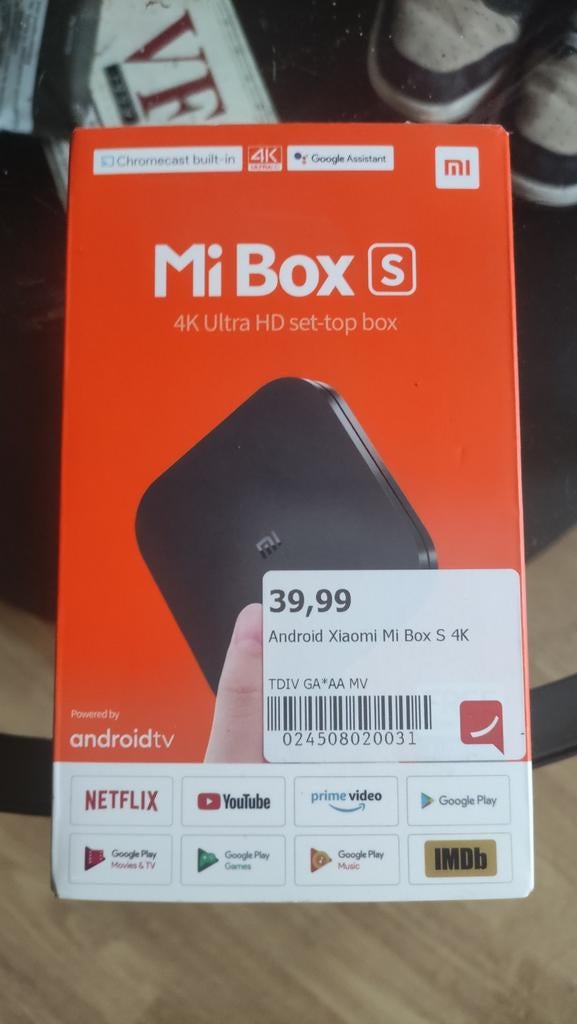 Boitier iptv, android tv, Ophalen, Nieuw