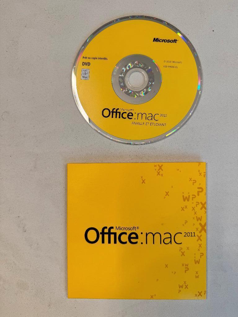 Microsoft Office Mac 2011, Computers en Software, Office-software, Ophalen, Zo goed als nieuw
