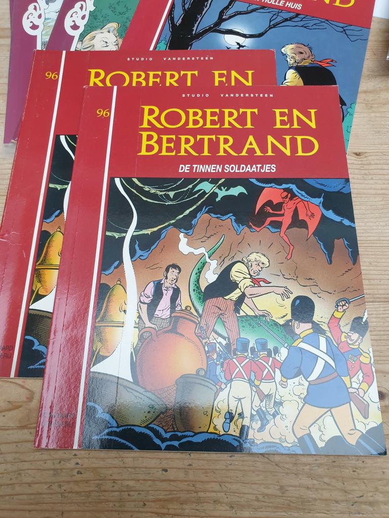 Willy Vandersteen - Robert en Bertrand 96 TINNEN SOLDAATJES, Enlèvement ou Envoi, Comme neuf, Willy Vandersteen