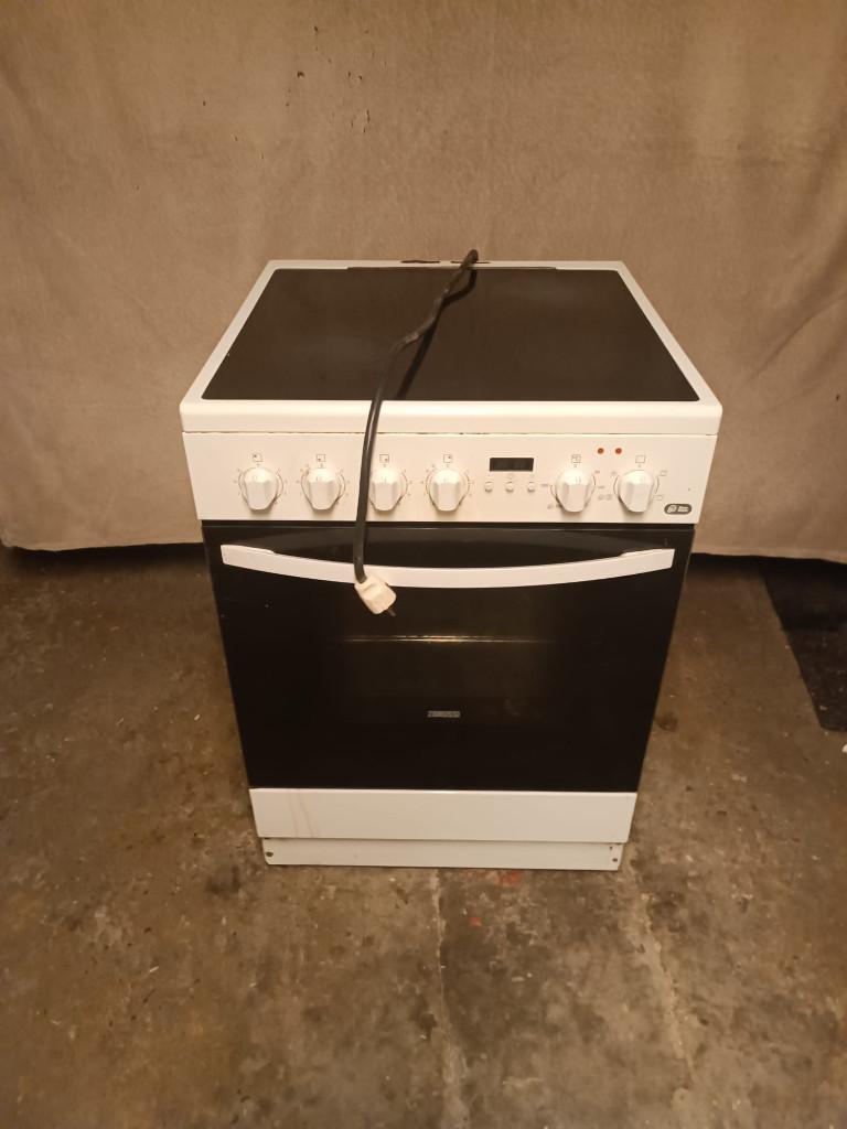 cuisiniere, Electroménager, Cuisinières, Utilisé, 4 zones de cuisson, 85 à 90 cm, 60 cm ou plus, Gril, Air chaud, Plaque chauffante