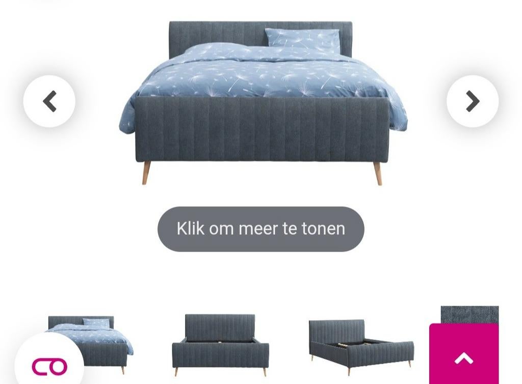 Lit expo neuf,160x200, Caravanes & Camping, Enlèvement