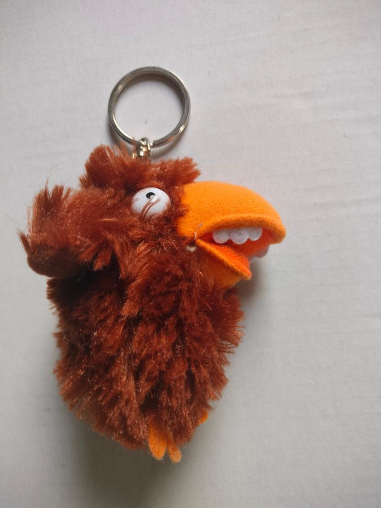 🦜 🤎 Porte-clés aux couleurs rares  Croky (CUP) perroquet, Enlèvement ou Envoi, Comme neuf, Ustensile