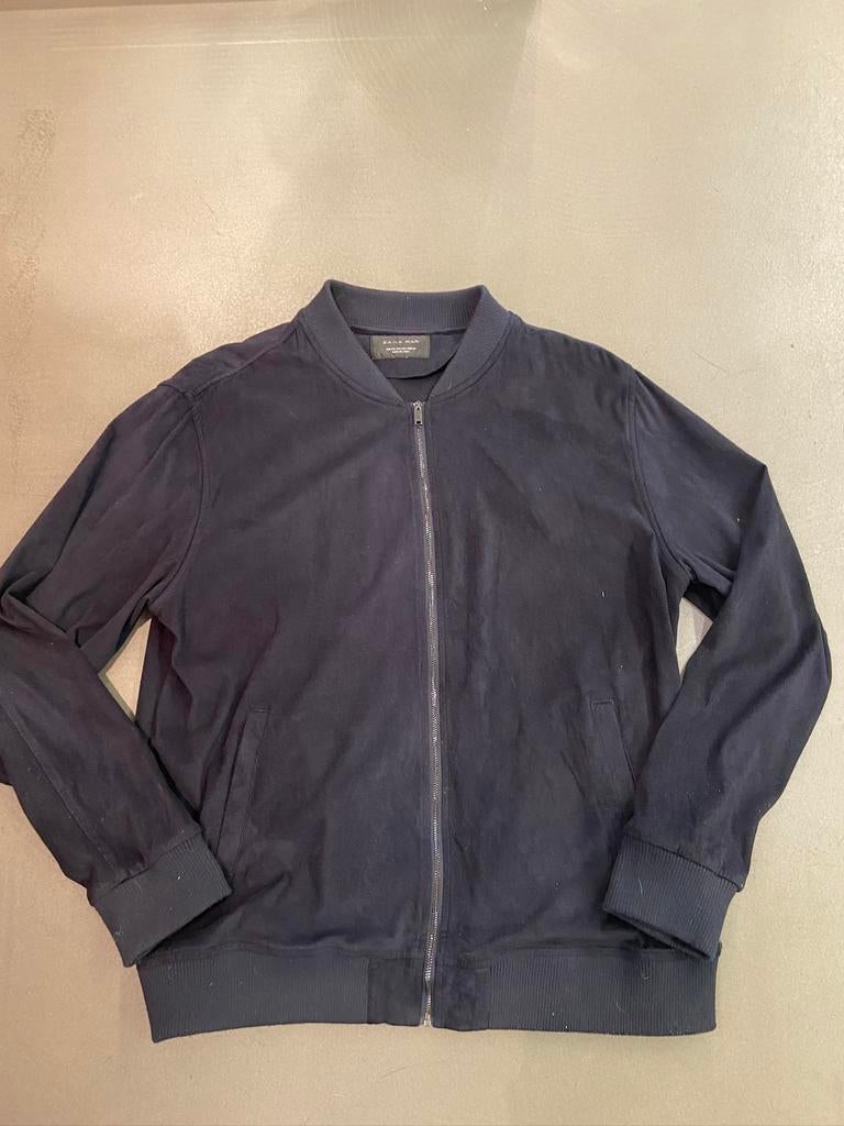 Zara Blouson bomber homme taille XXL, Vêtements | Hommes, Vestes | Été, Comme neuf, Taille 56/58 (XL), Bleu, Enlèvement ou Envoi
