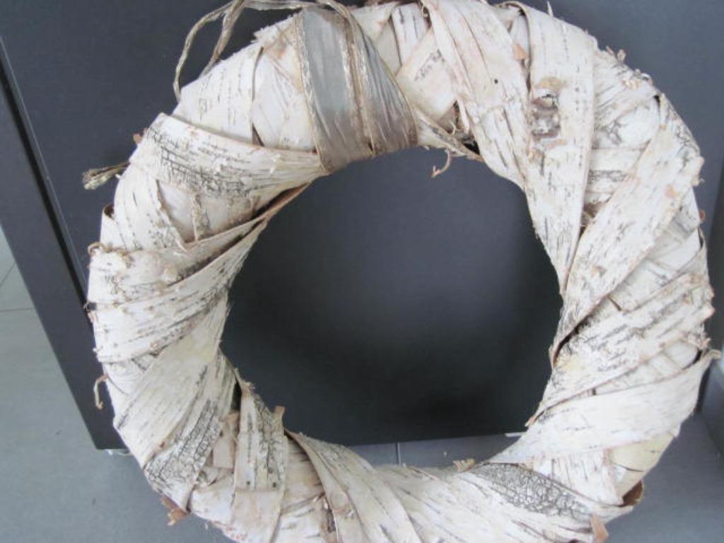 krans in hout, Huis en Inrichting, Woonaccessoires | Kransen, Ophalen, Zo goed als nieuw