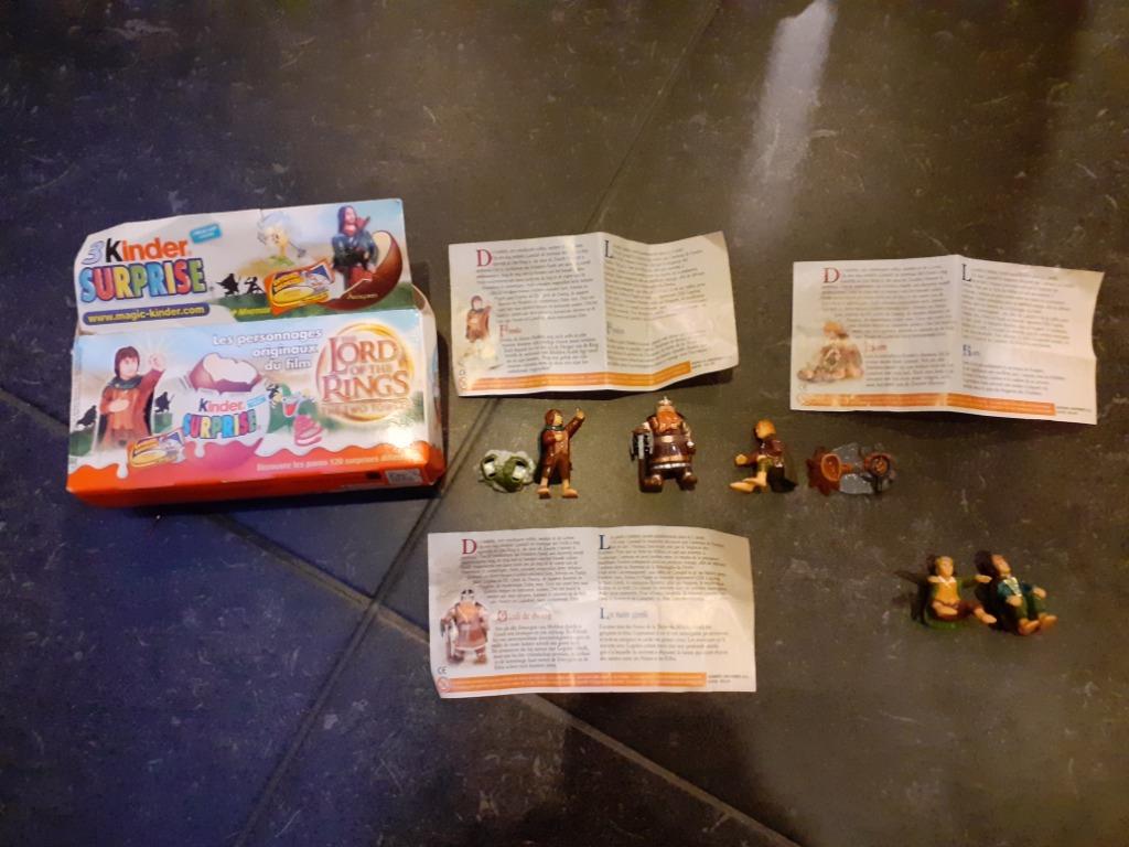 "Le seigneur des anneaux"  figurines KINDER, Verzamelen, Verrassingseieren, Gebruikt, Hardplasticfiguren, Ophalen of Verzenden