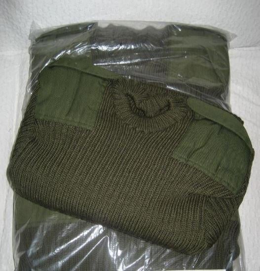 Wollen trui kaki - ABL, Verzamelen, Ophalen of Verzenden, Landmacht, Kleding of Schoenen