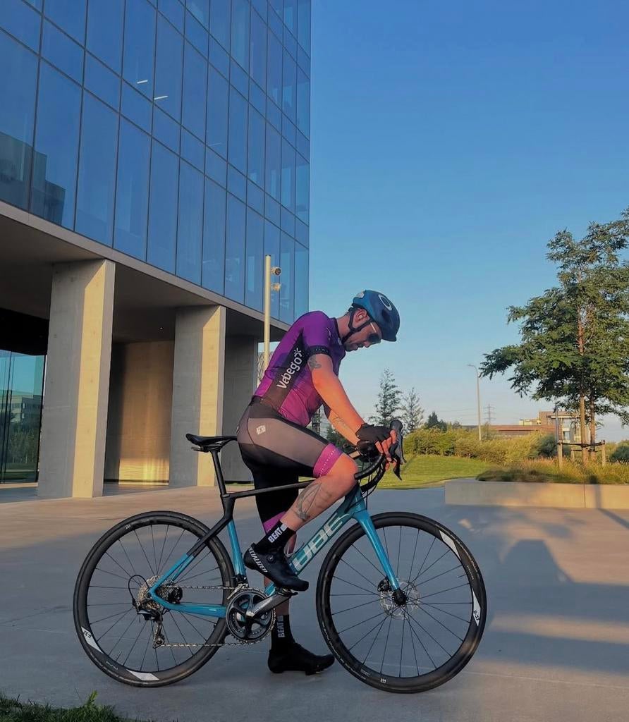 Cube Agree Race C:62 2021 Blauw Maat: 56, Autres marques, Comme neuf, Enlèvement, 53 à 57 cm