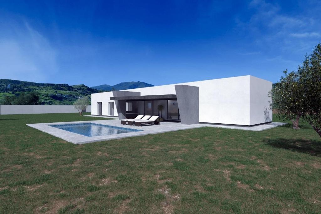 CC0583 - Nouvelle villa moderne avec piscine à Pinoso, Immo, Étranger, Espagne, Maison d'habitation, Campagne