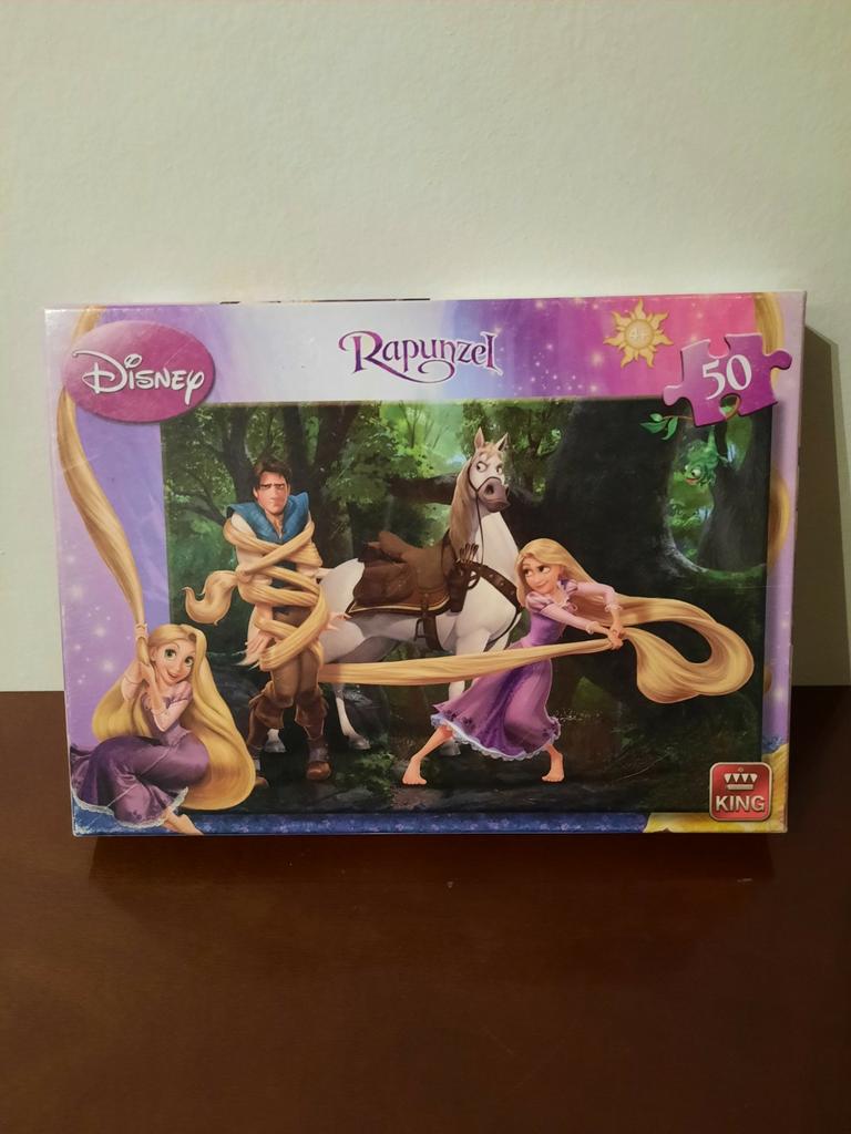 Puzzel Rapunzel 50 stk, Ophalen of Verzenden, 10 tot 50 stukjes, Zo goed als nieuw, 4 tot 6 jaar