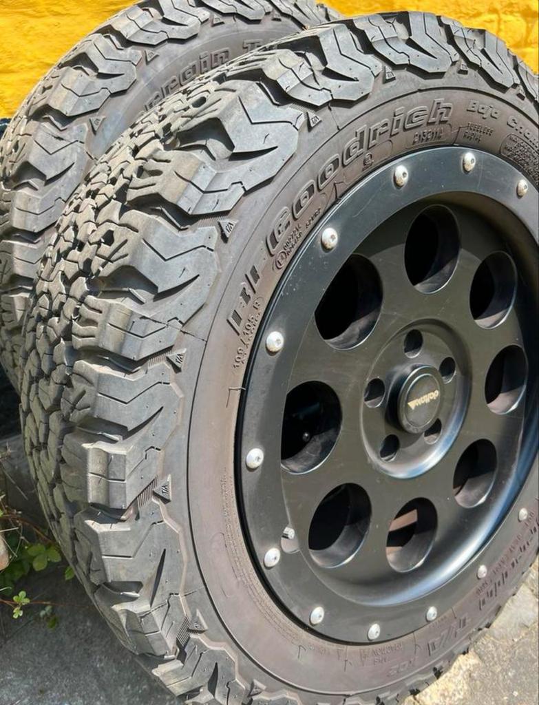 JANTES DELTA T5 T6 T6.1 18” + pneus BF GOODRICH 255/55 r18, Neuf, Pneus et Jantes, Véhicule utilitaire, 18 pouces