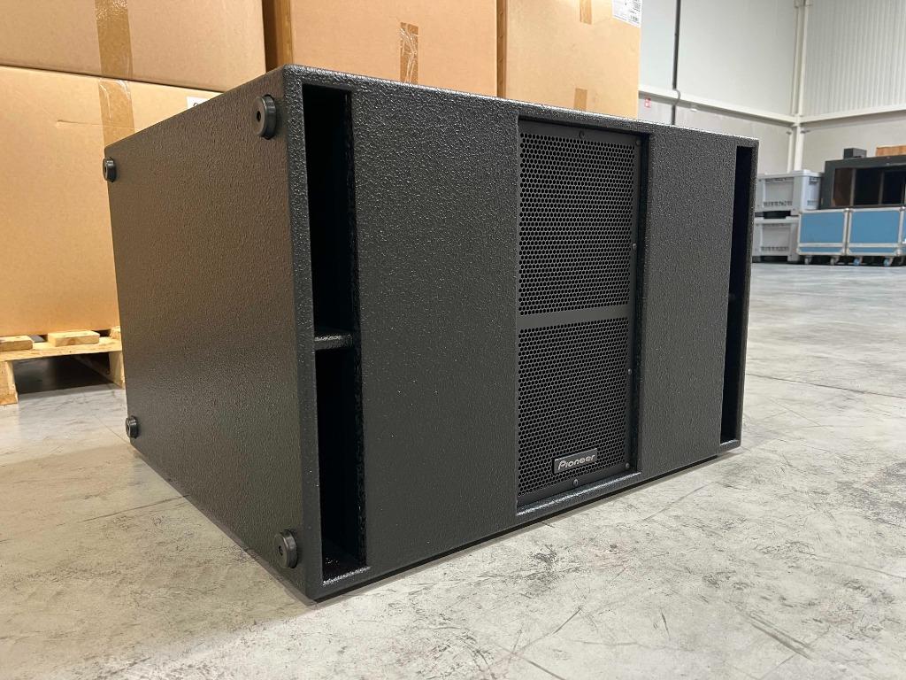 Pioneer XY-215S 2x15" sub (NEW/never used) (8x), Ophalen of Verzenden, Nieuw, 120 watt of meer, Subwoofer