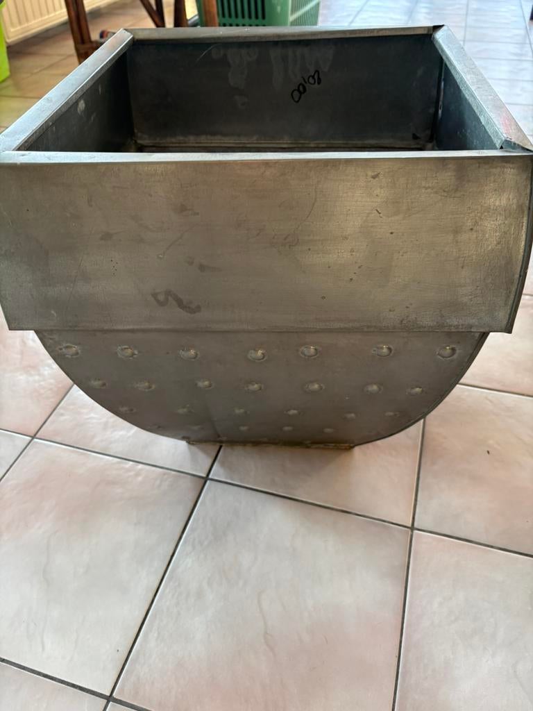 Boîte à fleurs, Enlèvement, Rectangulaire, Métal