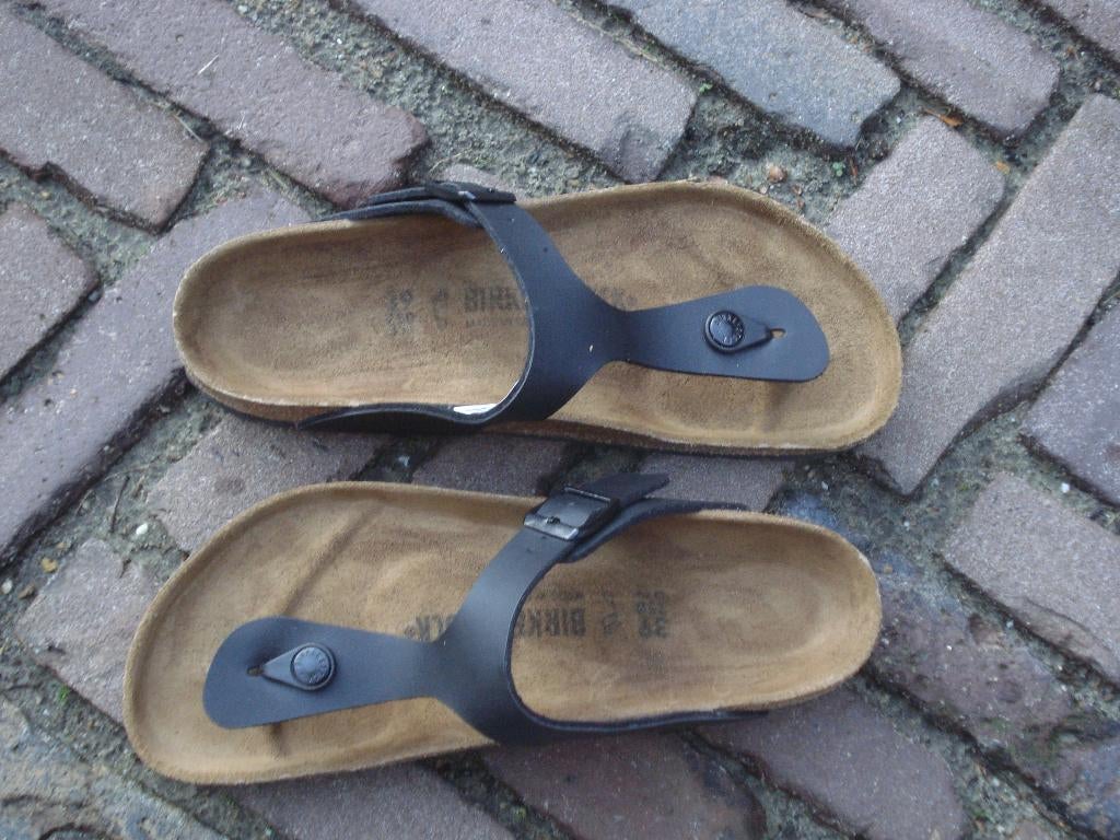 LIVRAISON GRATUITE NOUVEAUX GIZEH BIRKENSTOCKS NOIRS 39, Neuf, Birkenstock 39, Envoi, Sandales de bain