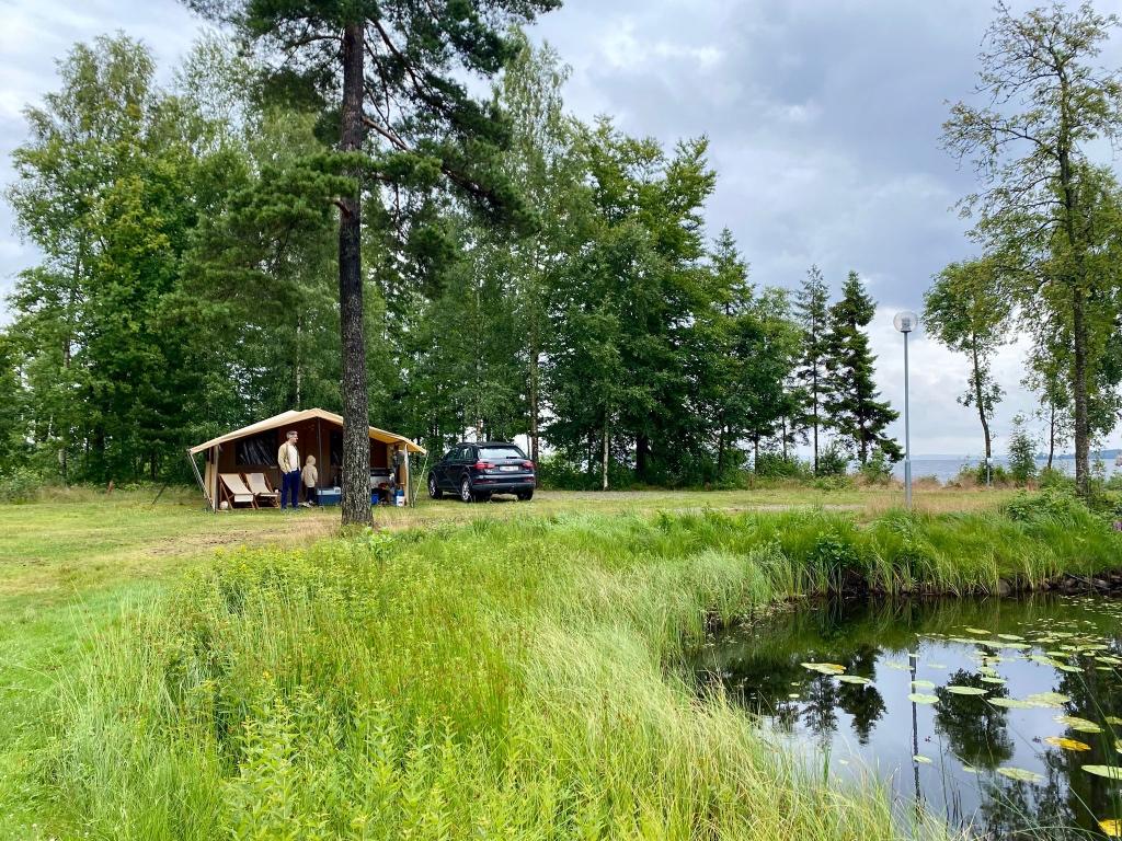 Cabanon Safari Lodge vouwwagen, Caravans en Kamperen, Vouwwagens, Cabanon, meer dan 6, Beige, Aanwezig, Ophalen