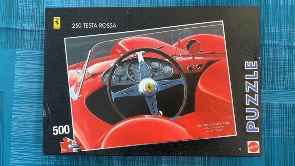 Ferrari 250 Testa rossa puzzel, Ophalen, 500 t/m 1500 stukjes, Zo goed als nieuw, Legpuzzel