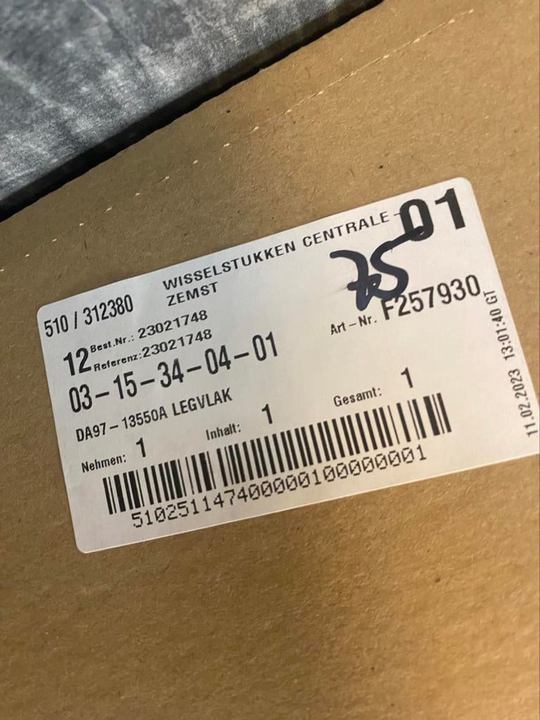 Étagère pour réfrigérateur Samsung NEUVE, Enlèvement ou Envoi, Neuf