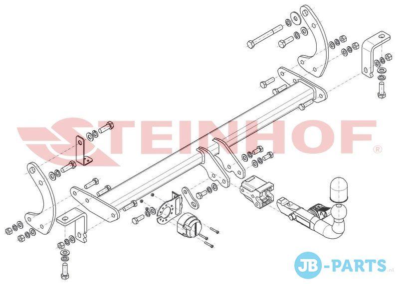 Afneembare trekhaak Maxus Mifa 9 MPV vanaf 11/2021